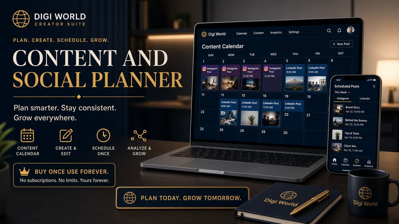 Content & Social Planner