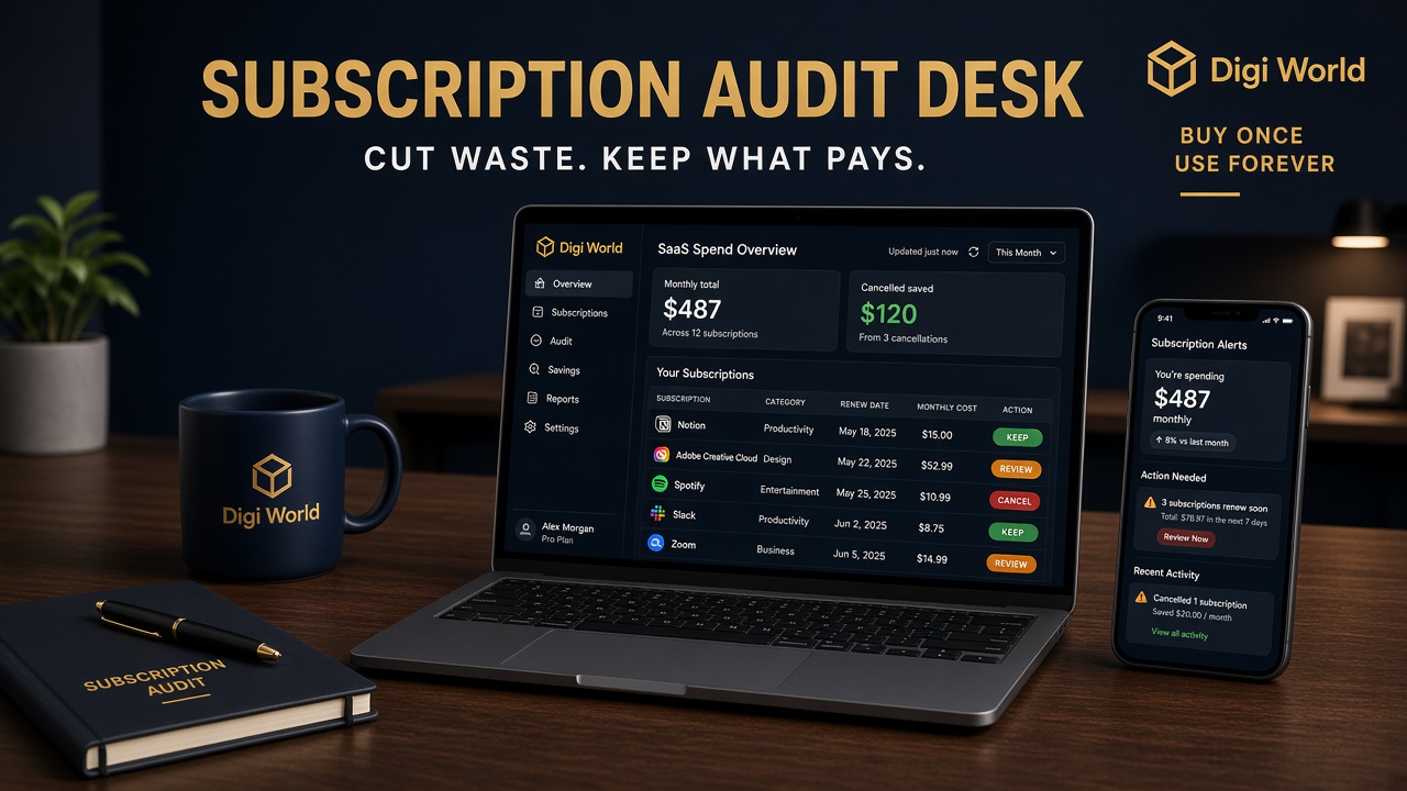 Bureau audit abonnements